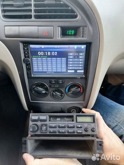 Новая магнитола 2din. Dvd. Bluetooth. Установка