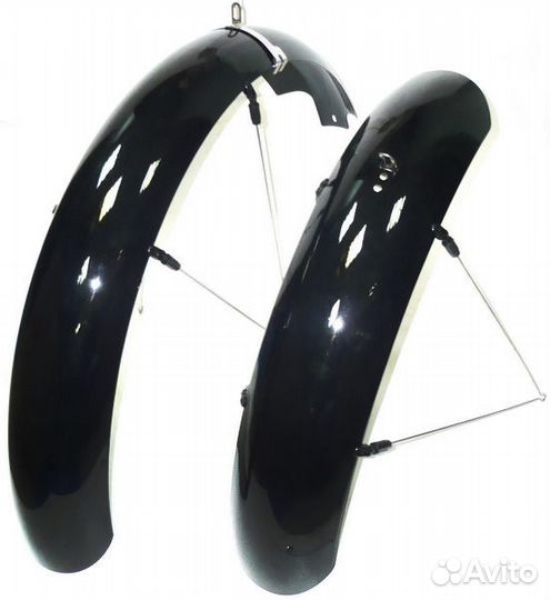 Полноразмерные крылья на Fat Bike