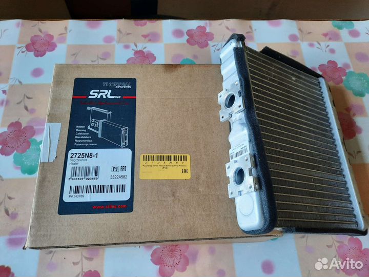 Радиатор печки ниссан новый