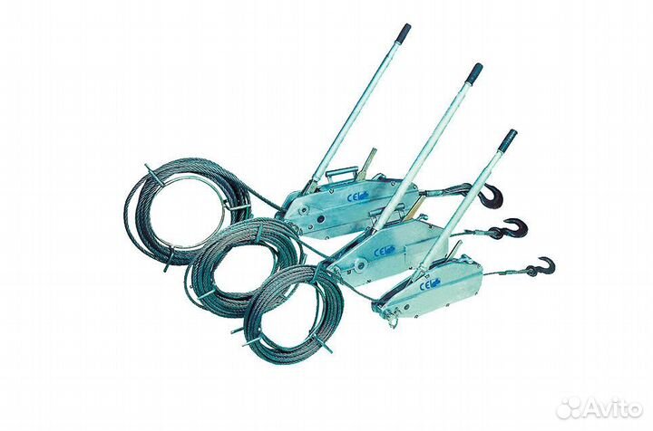 Лебедка рычажная мтм Стелла-техник GP-1.6т, канат