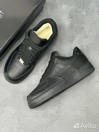 Кроссовки Nike Air Force 1 черные