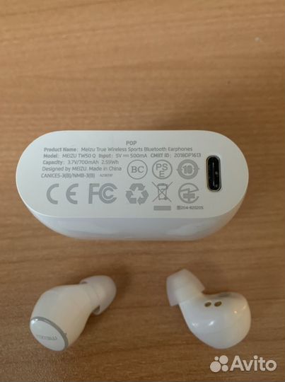 Беспроводные наушники Meizu pop