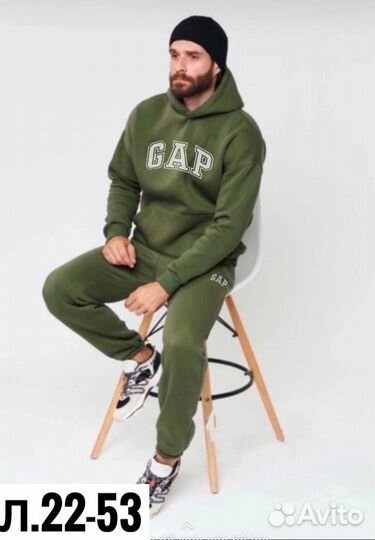 Мужской спортивный костюм флисовый GAP