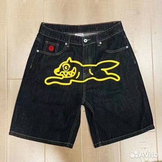 Джинсовые шорты широкие Bbc