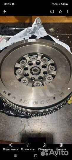 Двухмассовый маховик mercedes