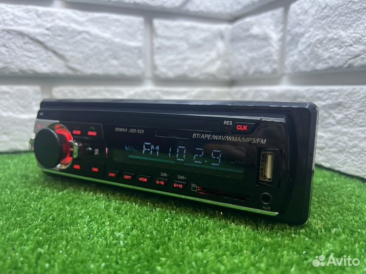 Магнитола 1DIN bluetooth