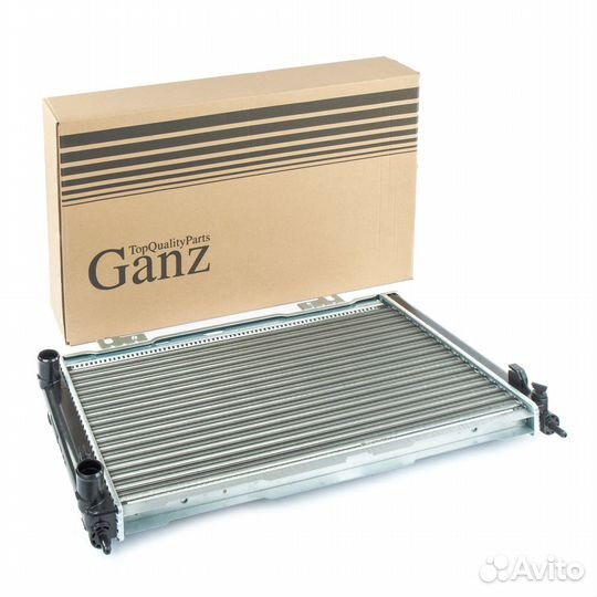 Радиатор ваз 2170-72 Приора А/С Halla алюминиевый