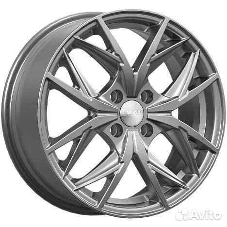 R16 4x100 6,5J ET50 D60,1 Скад Асти графит