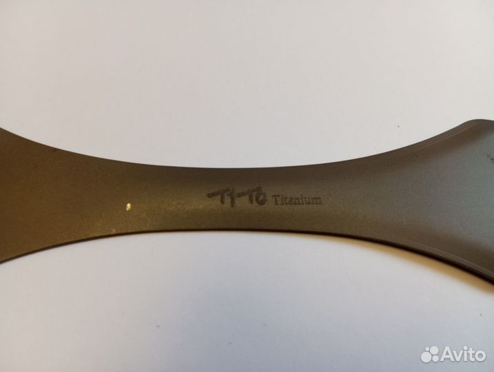 Титановая вилка - ложка TiTo