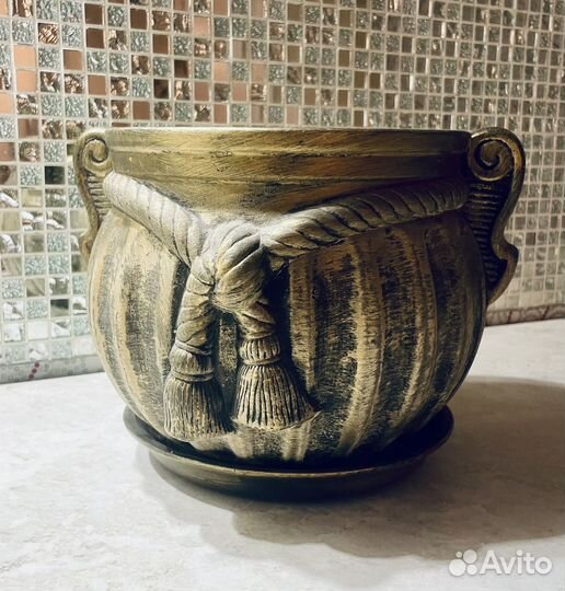 Горшок для цветов керамика