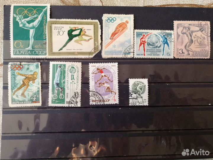 Марки СССР космос, спорт, Флора, фауна