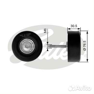 Ролик отклонит.поликлин ремня