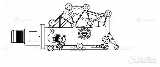 Термостат renault fluence/megane II 10- 1.6I AT