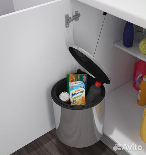 Мусорное ведро на фасад кухни, 11л (Италия)