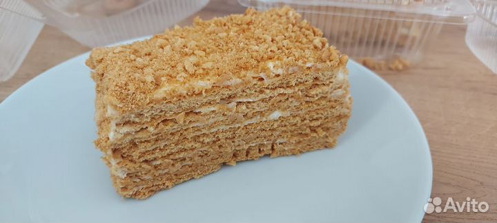 Домашний торт медовик