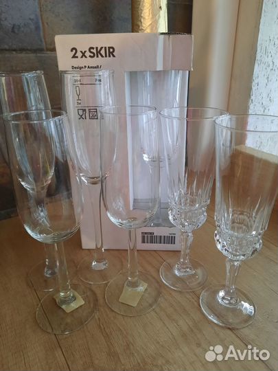 Фужеры для шампанского