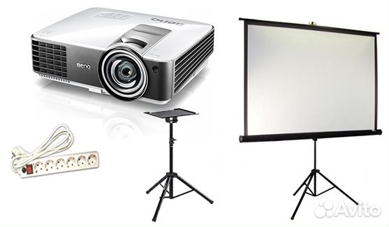 Диджей С базой караоке. проектор+ экран