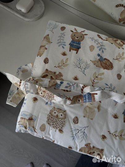 Бортики в кроватку новые