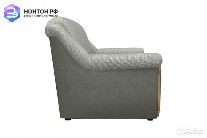 Диван книжка Вега-1 серый