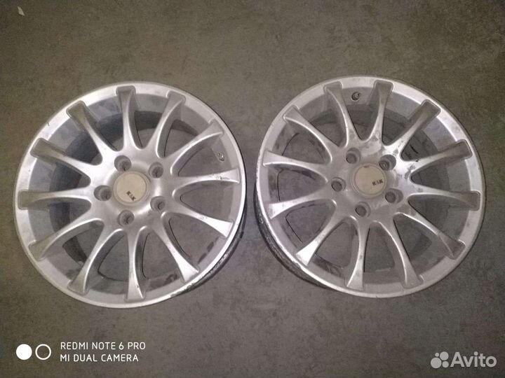 Литые диски r15 на волгу-2шт
