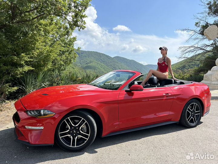 Аренда авто ford mustang cabrio