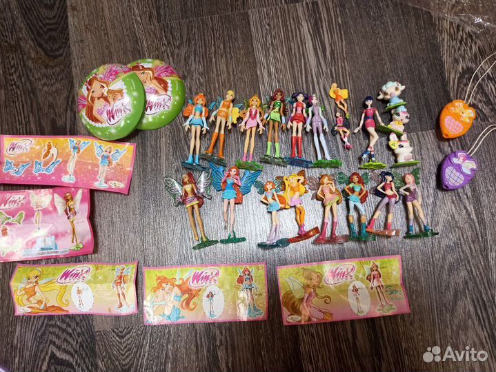 Winx винкс mattel фигурки наклейки коллекция