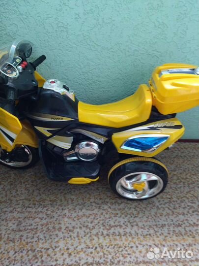 Детский мотоцикл на аккумуляторе