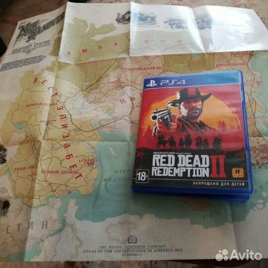 Игра на ps4 Red dead 2