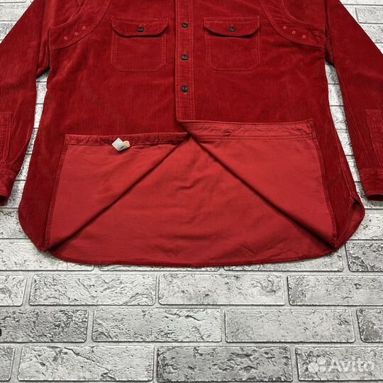 Рубашка из крупного Велюра Ralph Lauren Red Shirt