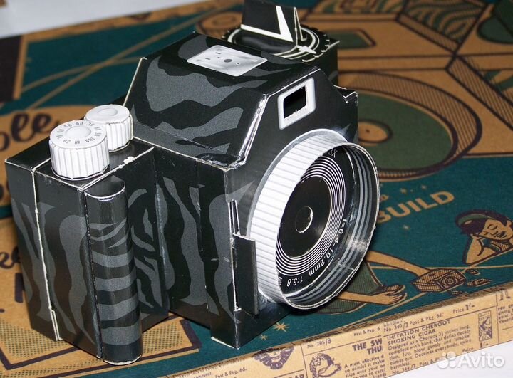 Фотоаппарат из картона; Смена 8; Agfa