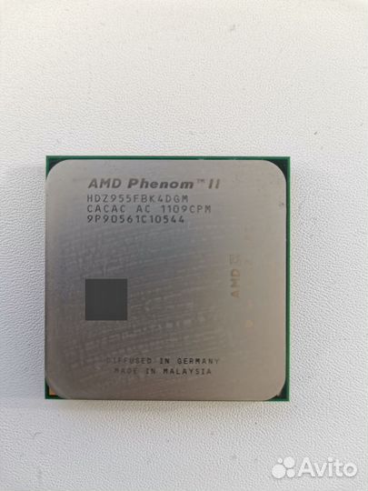 Процессор amd phenom ii x4 955 с радиатором