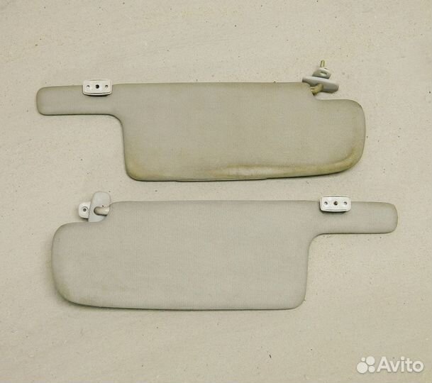 Козырек солнцезащитный Audi 80 B3 (недочеты)