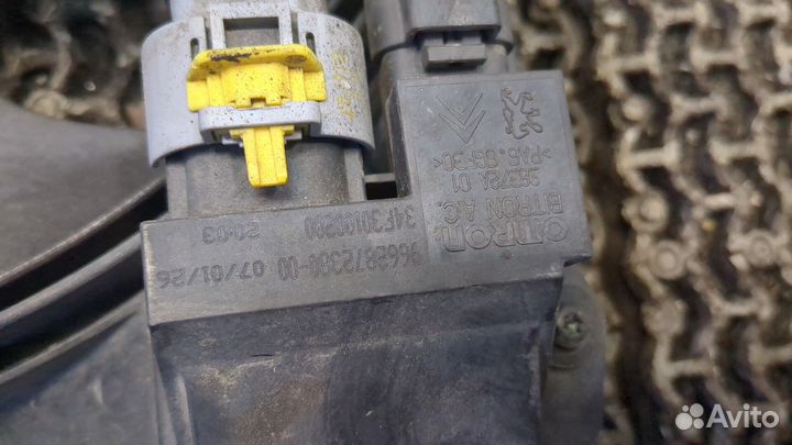 Вентилятор радиатора Citroen C2, 2007