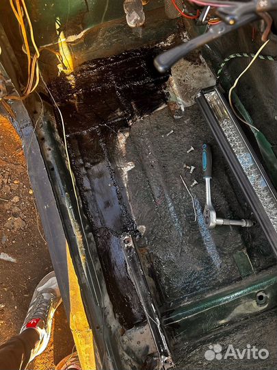 Бюджетная переварка авто, порогов, арок