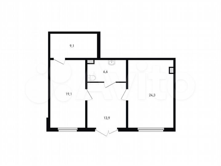 Производство, 73.1 м²