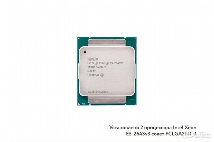 Сервер Dell R430 4LFF 2xE5-2643v3 128GB