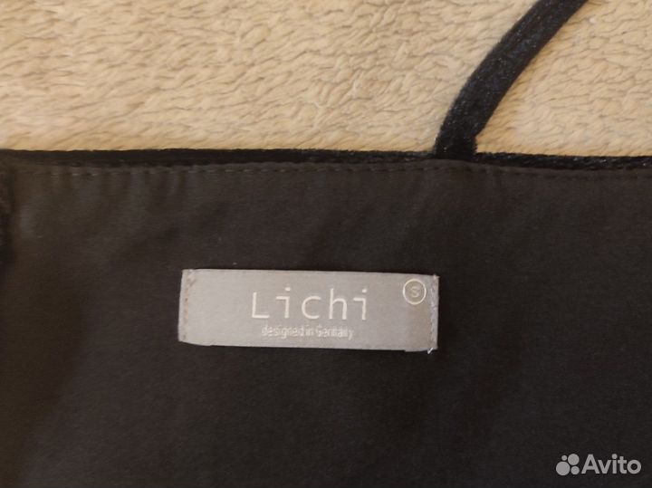 Вечернее платье lichi s бархатное миди