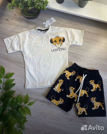 Костюм детский тигренок летний