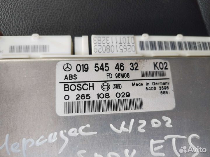 Блок ETS мерседес/Mercedes w202 c180 м111