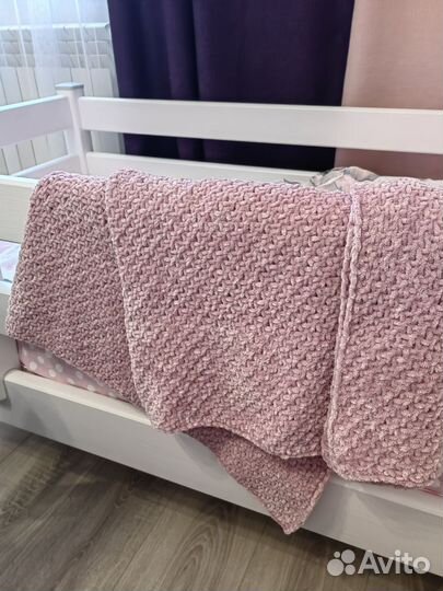 Плед детский плюшевый