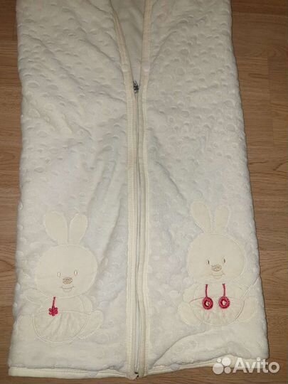 Конверт одеяло на молнии на выписку