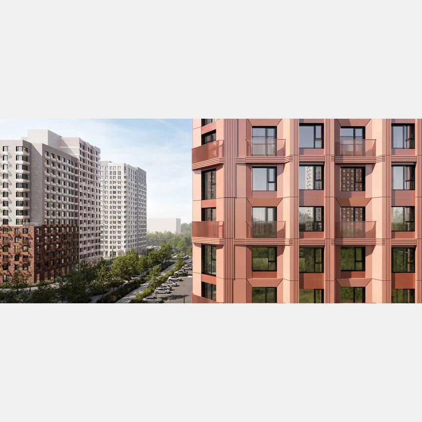 2-к. квартира, 46 м², 18/22 эт.