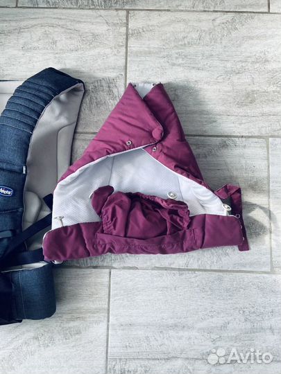 Рюкзак переноска кенгуру, эргорюкзак, chicco