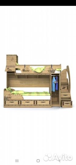 Двухъярусная кровать