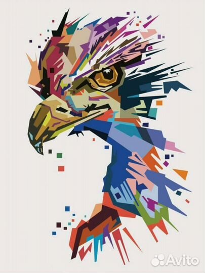 Готовая картина по номерам 40х50