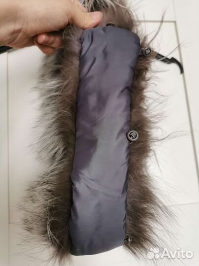 Натуральный меховой воротник