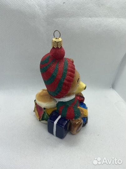 Елочная игрушка. Мишка.Komozja. Польша