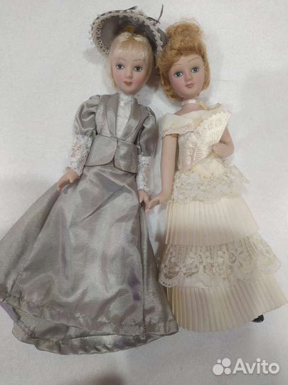 Фарфоровые куклы Дамы эпохи