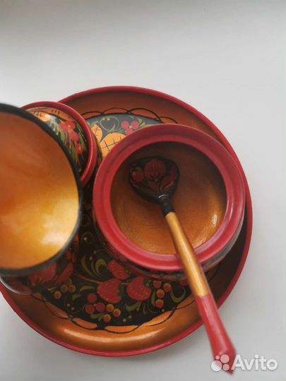 Набор для специй хохлома