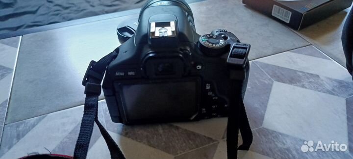 Новый фотоаппарат canon 600d 18 -135мм